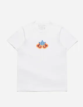 1265 Maharishi Cloud Temple T-Shirt White