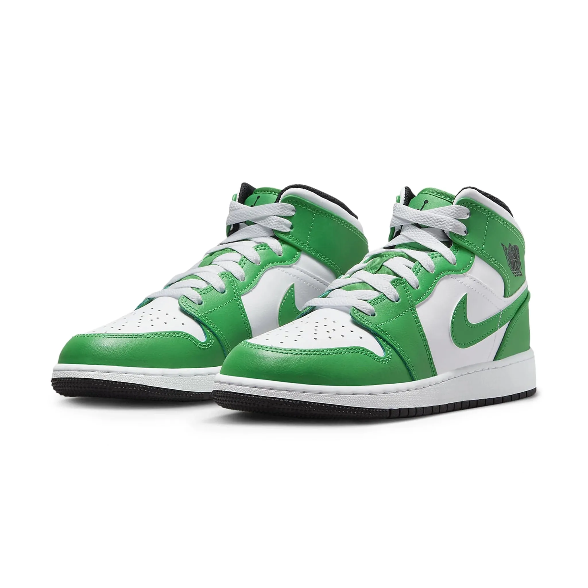 Air Jordan 1 Mid Lucky Green (GS)