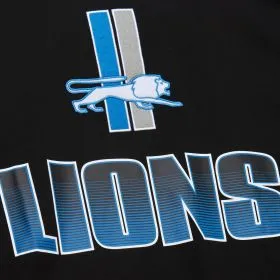 All Over LS Tee Vintage Logo Detroit Lions