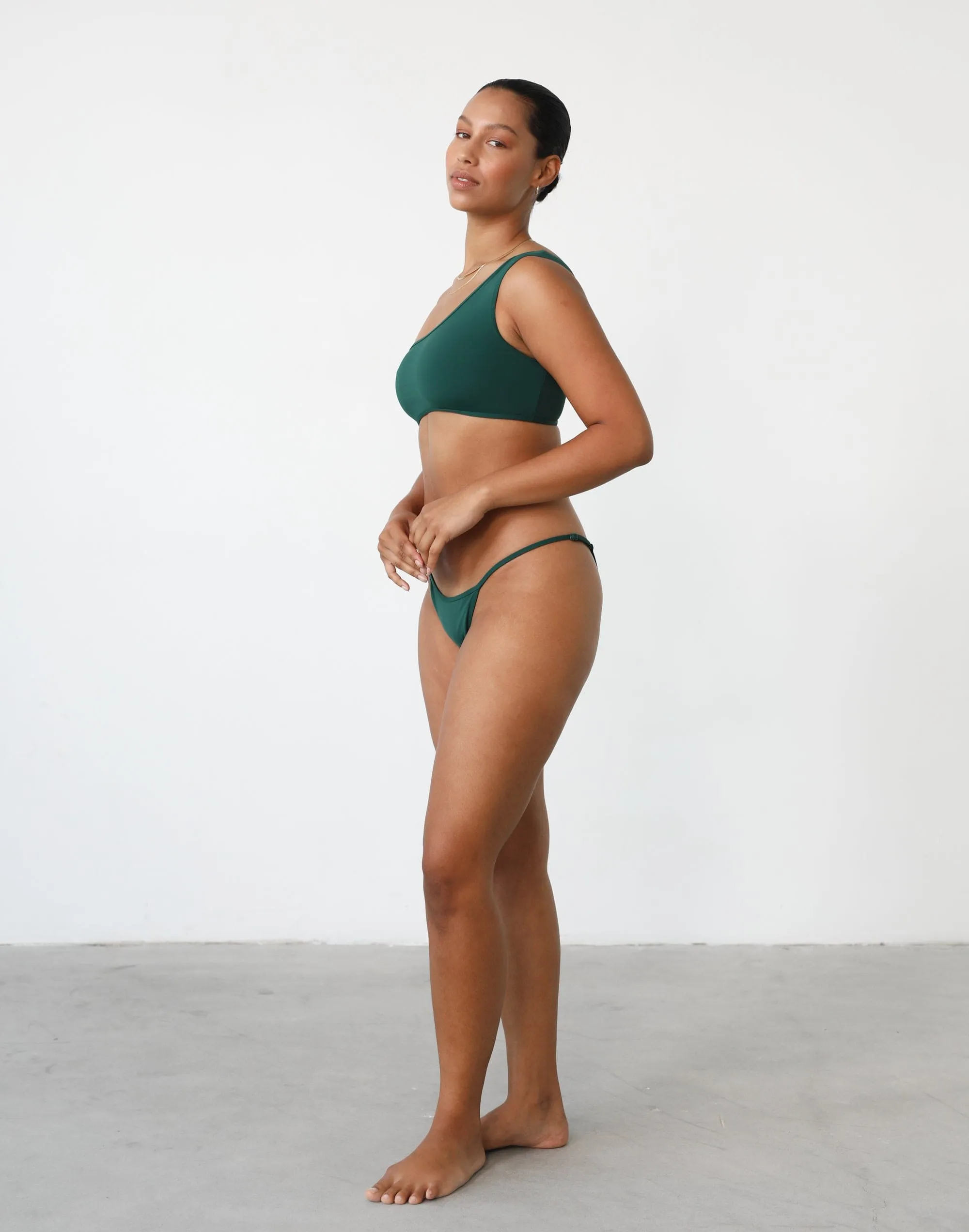 Anchors Away Bikini Bottoms (Lake Green)