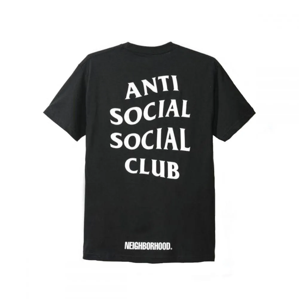 ANTI SOCIAL SOCIAL CLUB NEIGHBOURHOOD 911 TEE BLACK