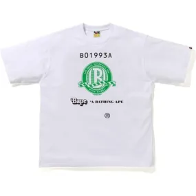 BAPE CLASSIC RELAXED TEE WHITE/GREEN