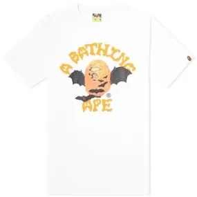 BAPE HALLOWEEEN TEE WHITE