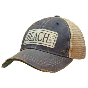 BEACH GIRL TRUCKER HAT