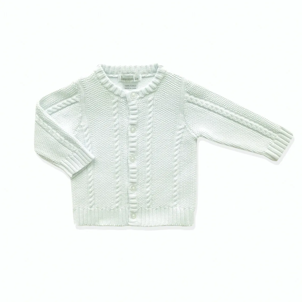 Beanstork Cardigan - Winter White