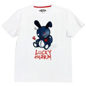 BKYS - Black Keys Lucky Charm Tee Patch White Denim