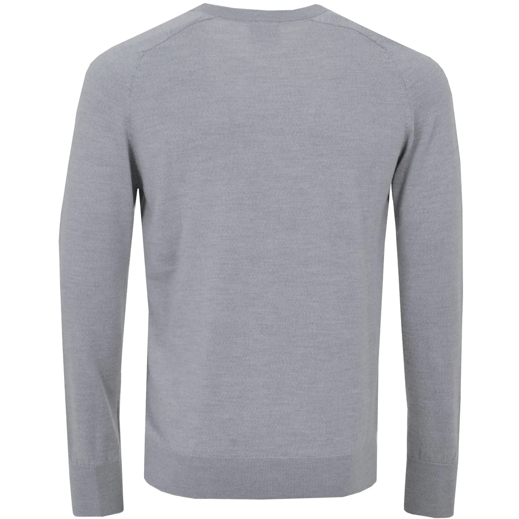 Carl Merino Sweater Grey Melange - 2024