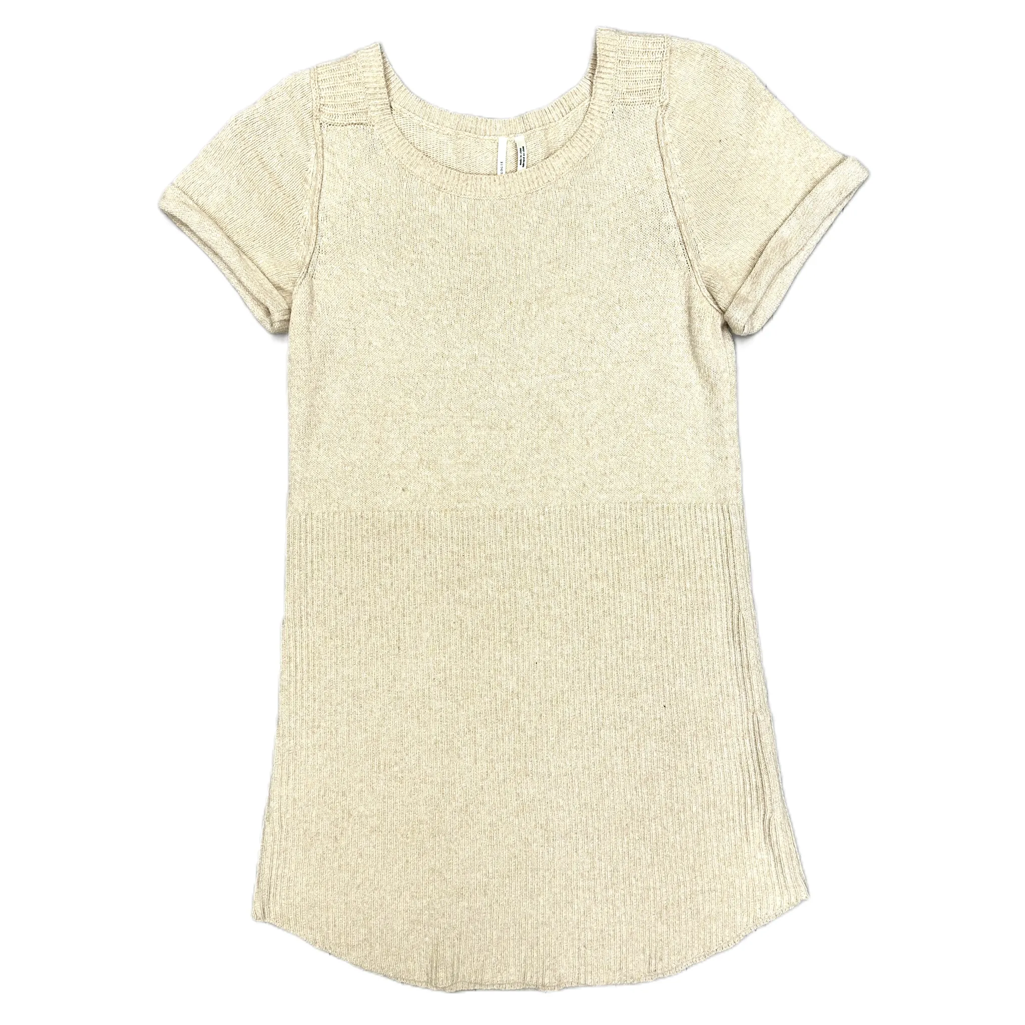 Dress Casual Short By Anthropologie In Tan, Size: Xxs