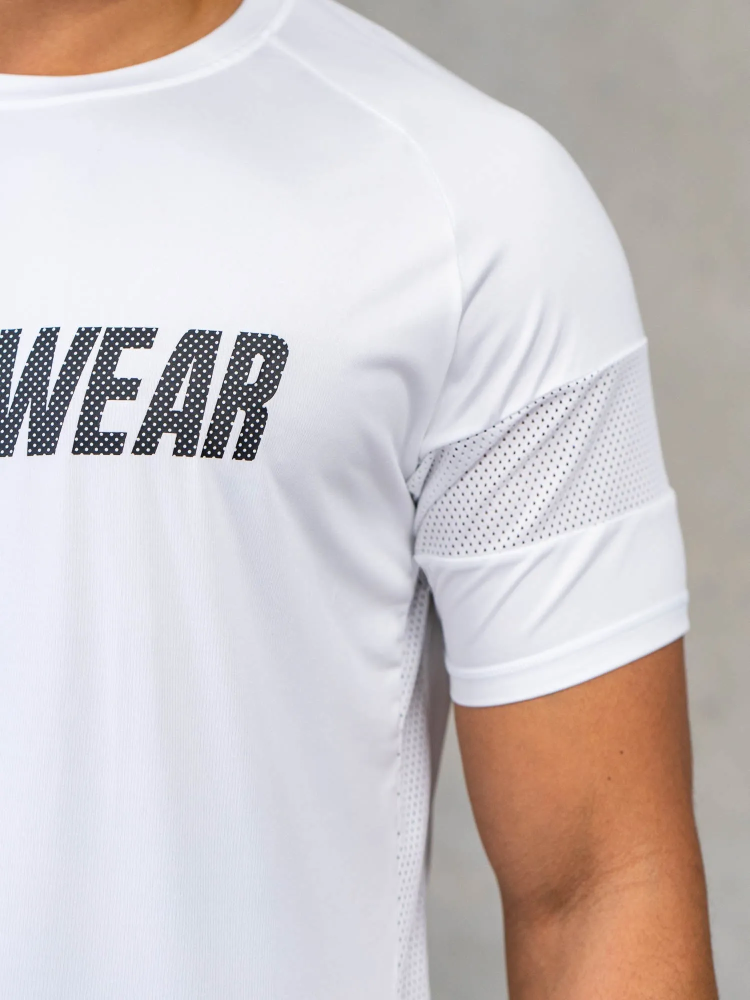 Flex Mesh T-Shirt - White