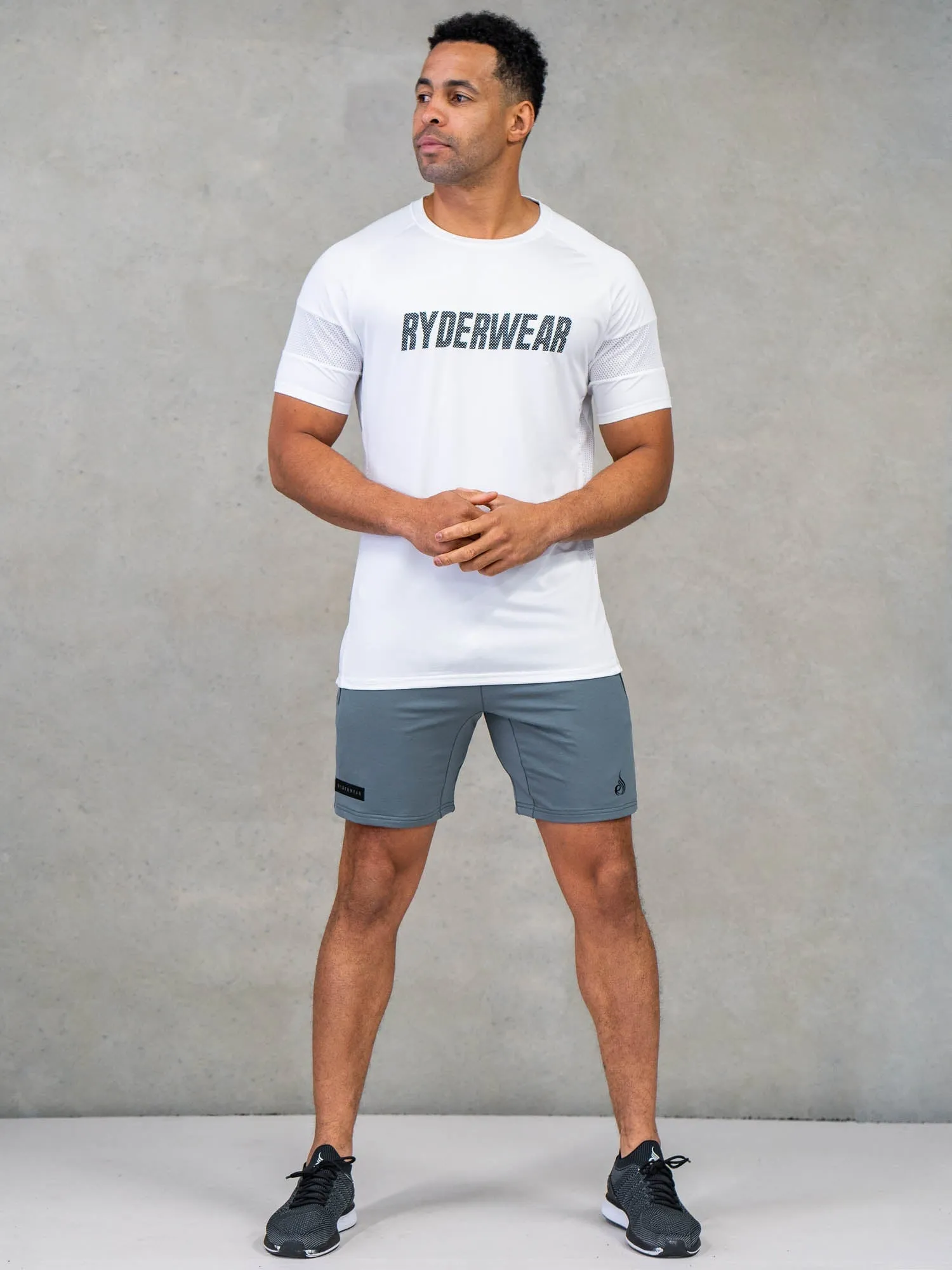 Flex Mesh T-Shirt - White