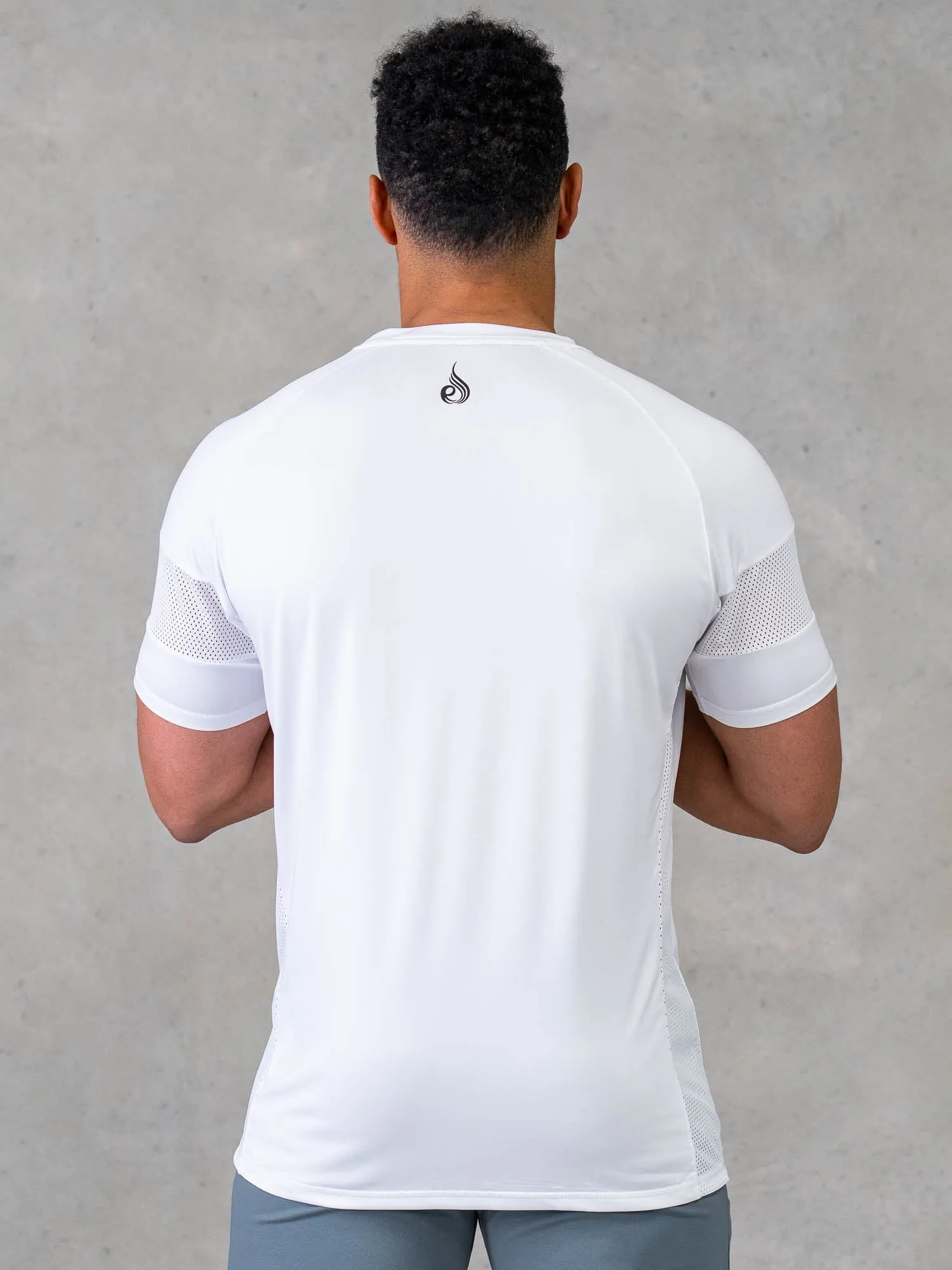 Flex Mesh T-Shirt - White