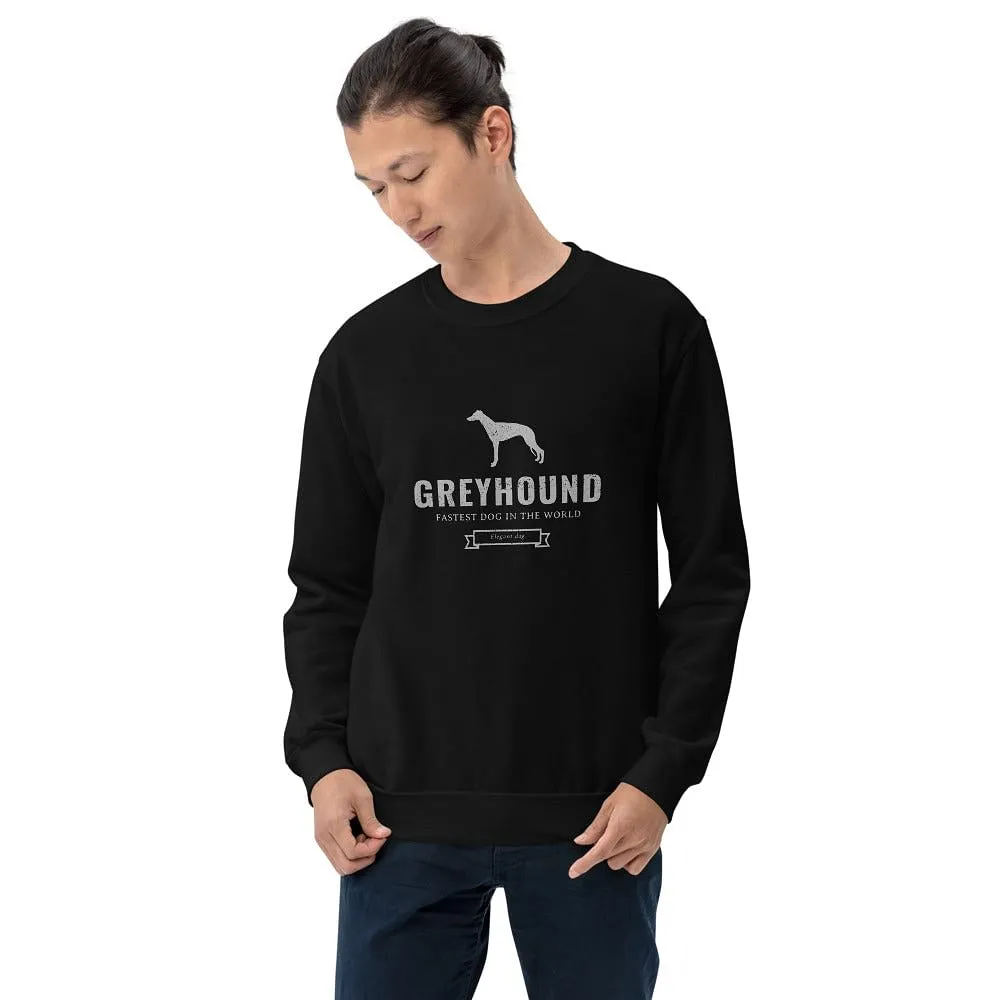 Greyhound Sweater /  Fastest Dog In The World / Clothing For Dog Lover