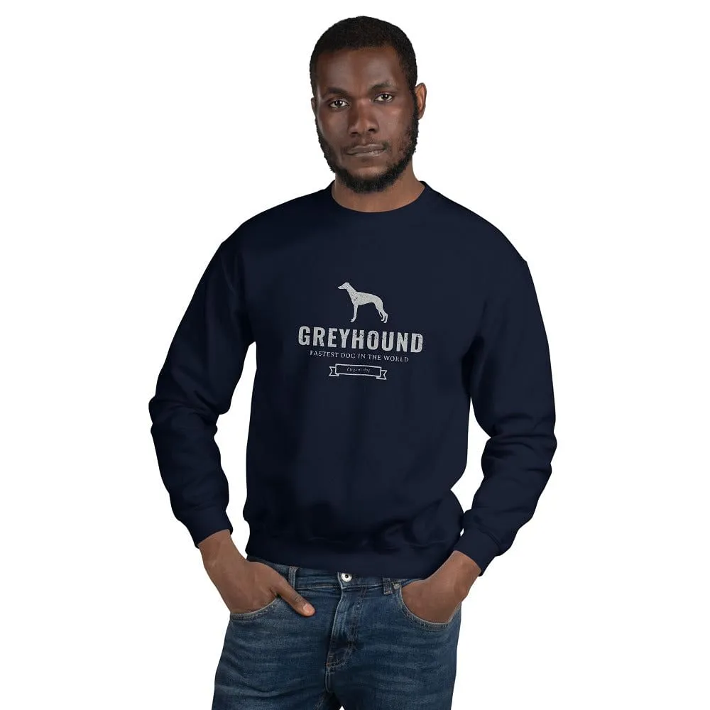 Greyhound Sweater /  Fastest Dog In The World / Clothing For Dog Lover