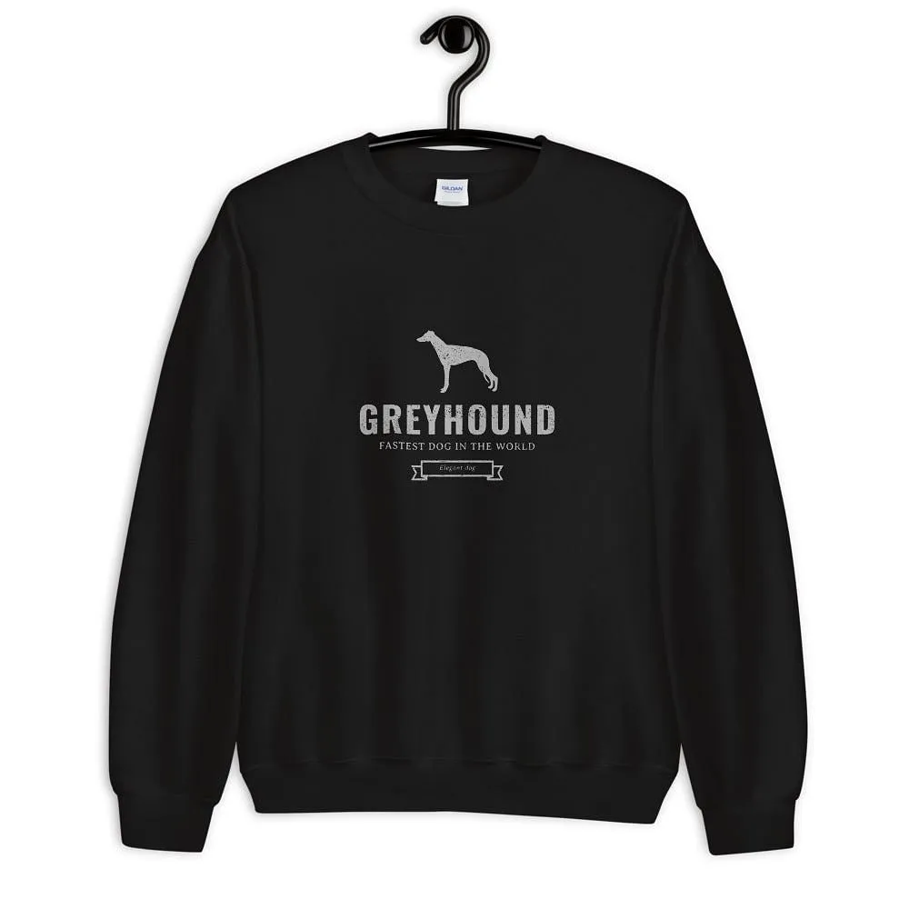 Greyhound Sweater /  Fastest Dog In The World / Clothing For Dog Lover