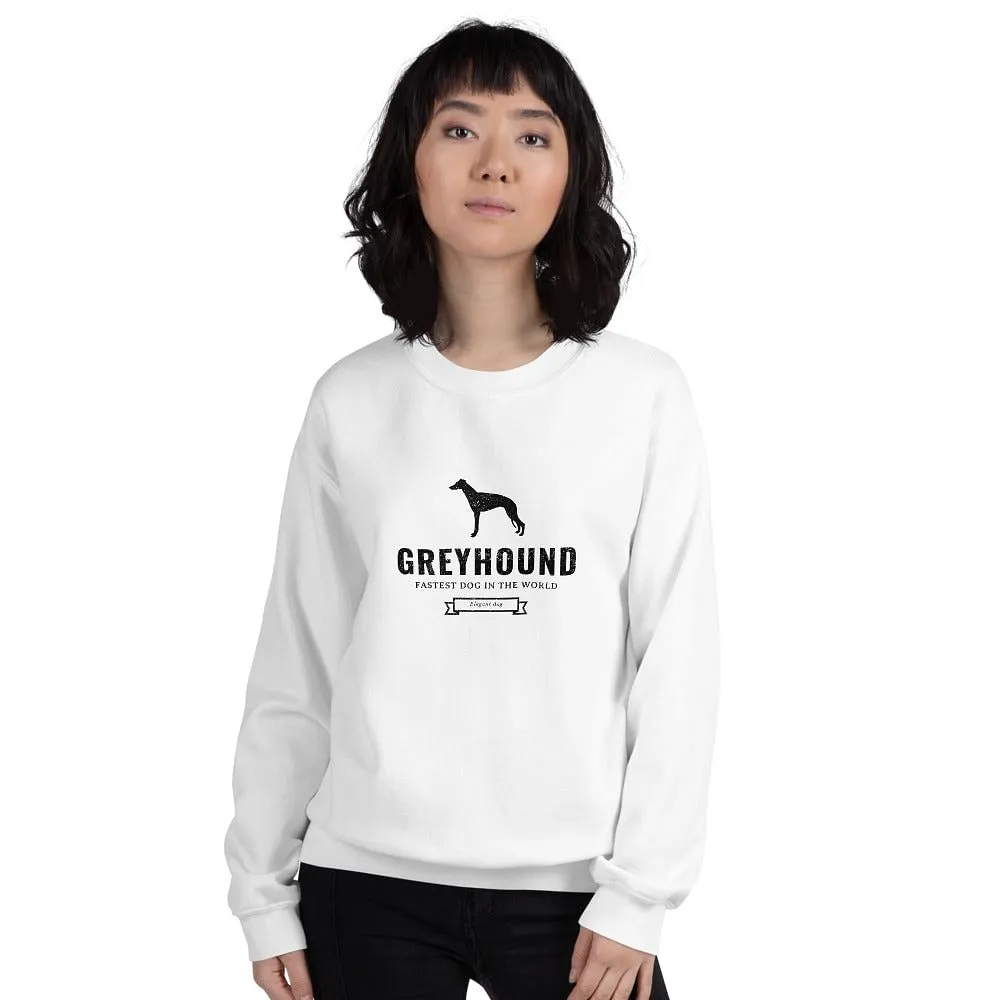 Greyhound Sweater /  Fastest Dog In The World / Clothing For Dog Lover