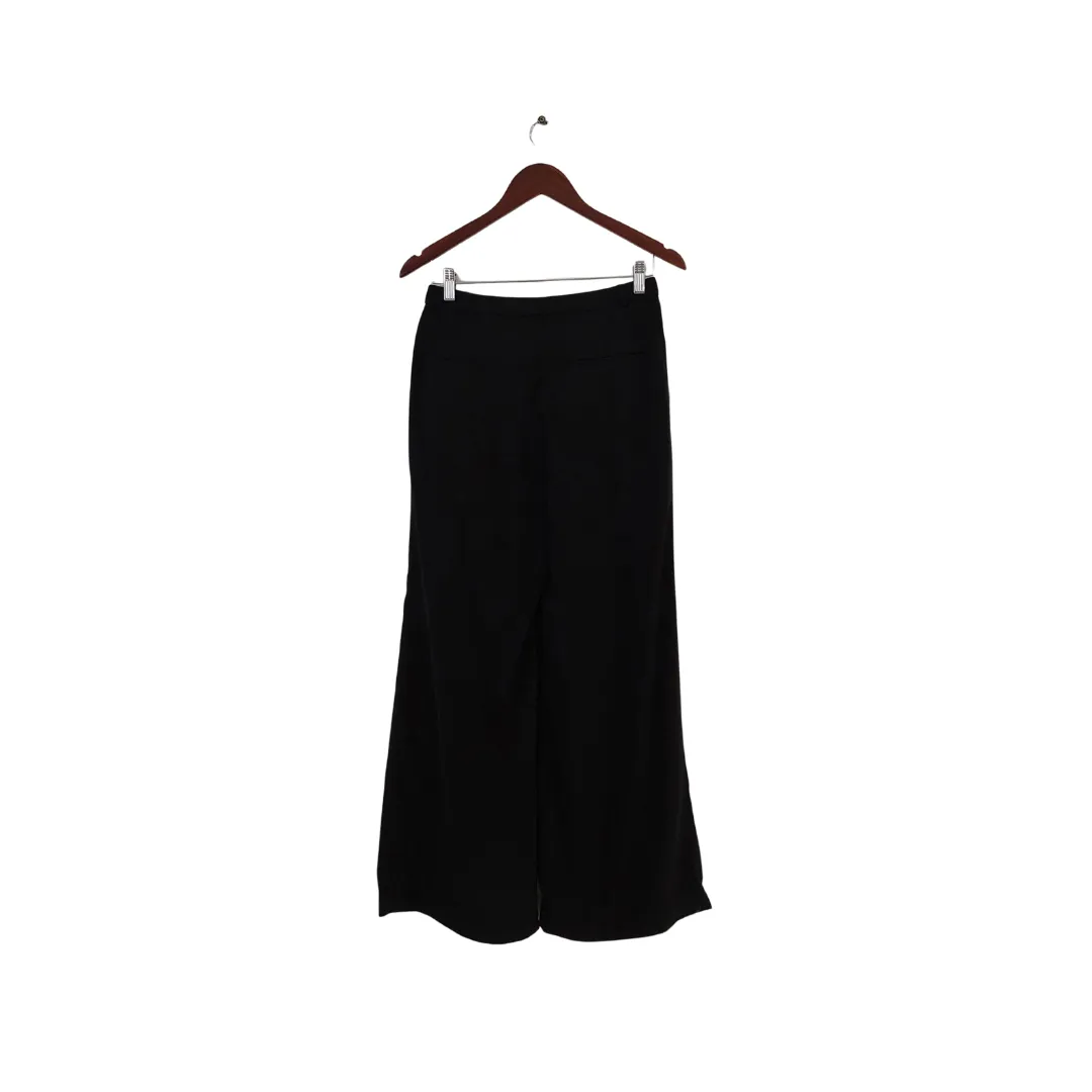 H&M Black Wide Leg Pants | Pre Loved |