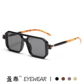 INSTOCK - 2023 New Double Bridge Square Frame Fashion Sunglasses