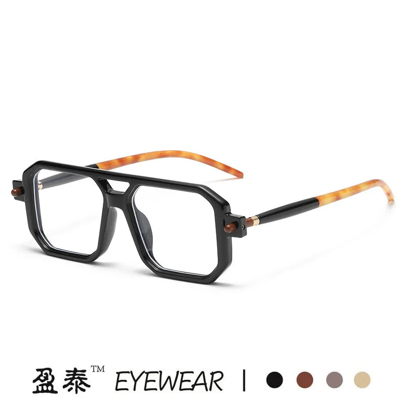 INSTOCK - 2023 New Double Bridge Square Frame Fashion Sunglasses