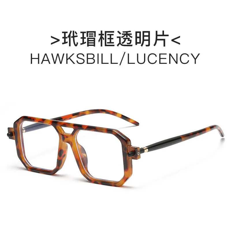 INSTOCK - 2023 New Double Bridge Square Frame Fashion Sunglasses