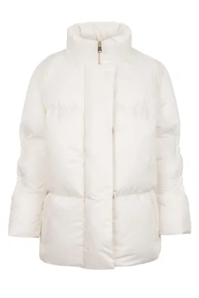 Ivory White Popski Puffer Size S