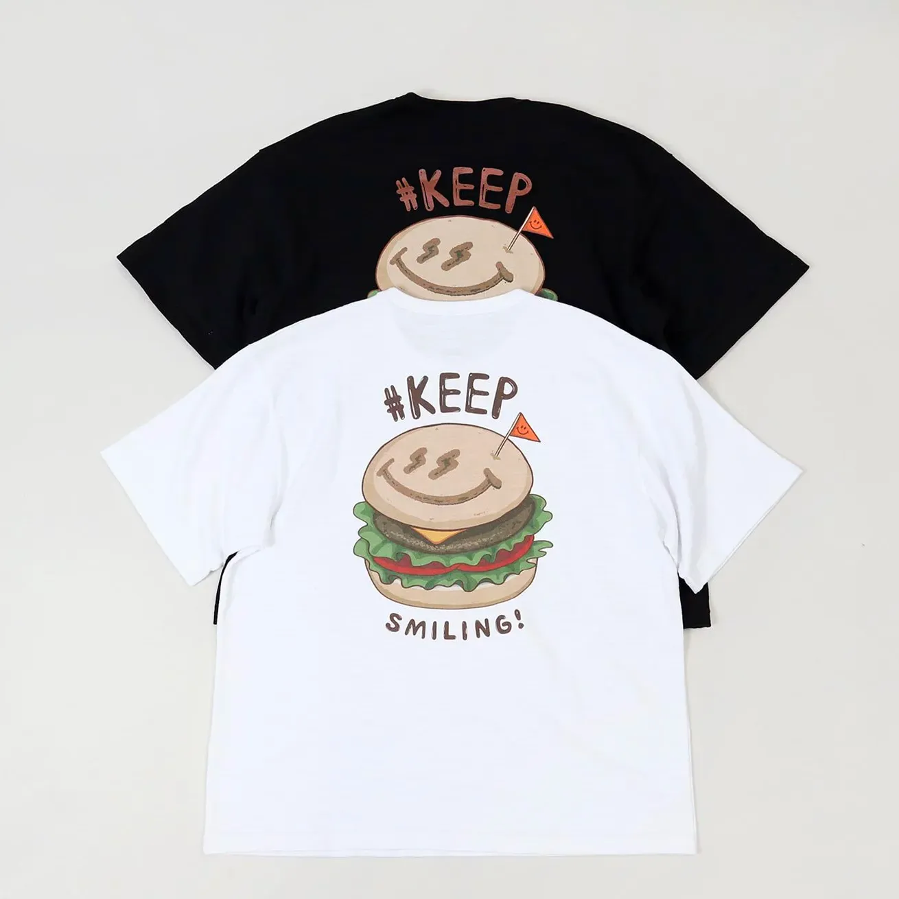 Kickstage #KEEP Hamburger Tee [KS128]