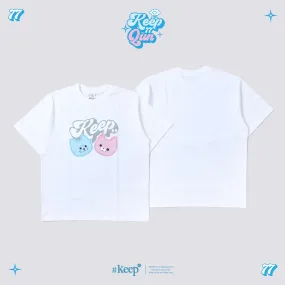 Kickstage #KEEP x QUN Double Cat Tee [KS178]