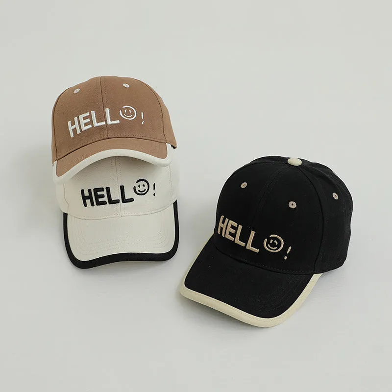 Kid Girls Boys Letters Embroidered Accessories Hats Wholesale 240111154