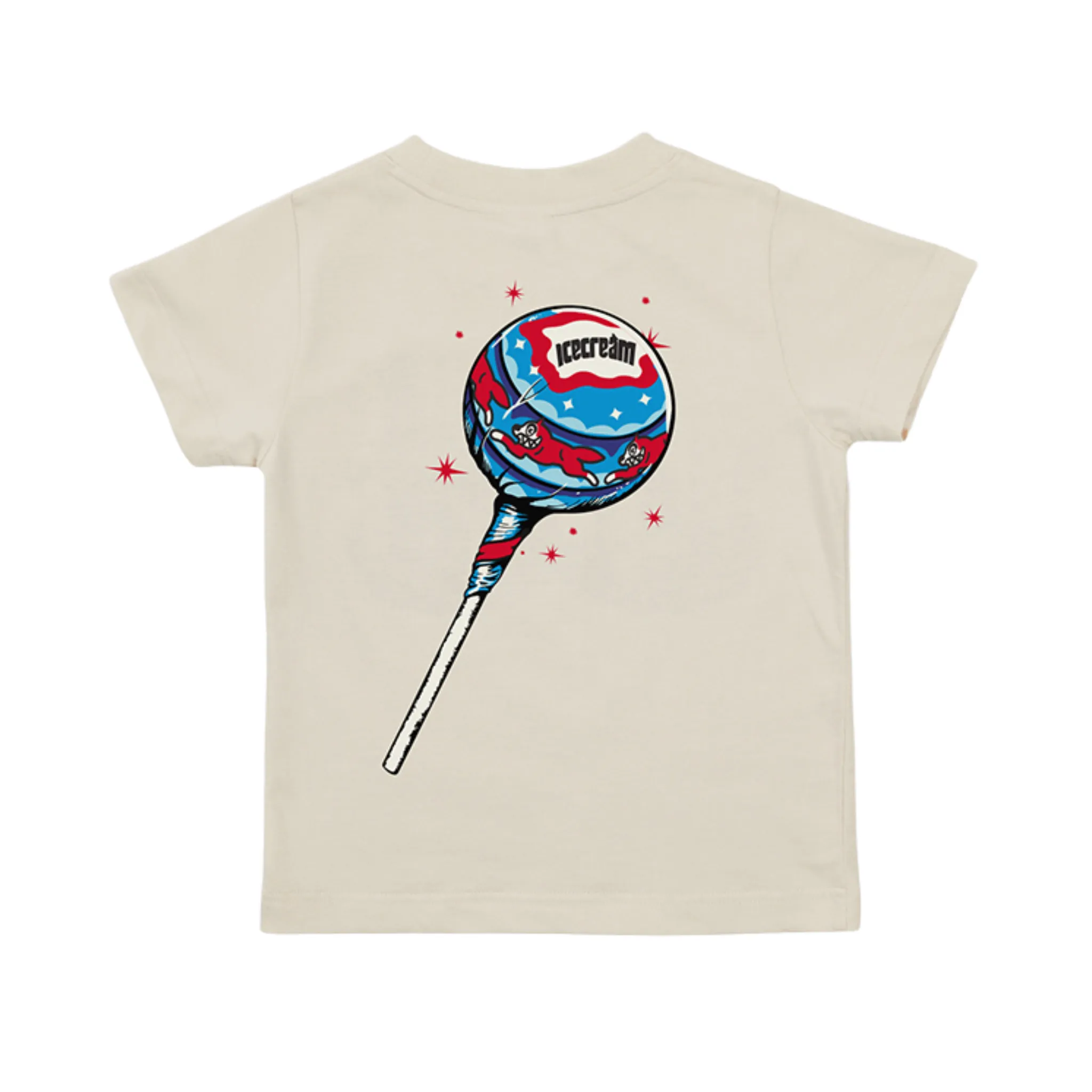 Kids Icecream Pops S/S Tee (Whisper White)