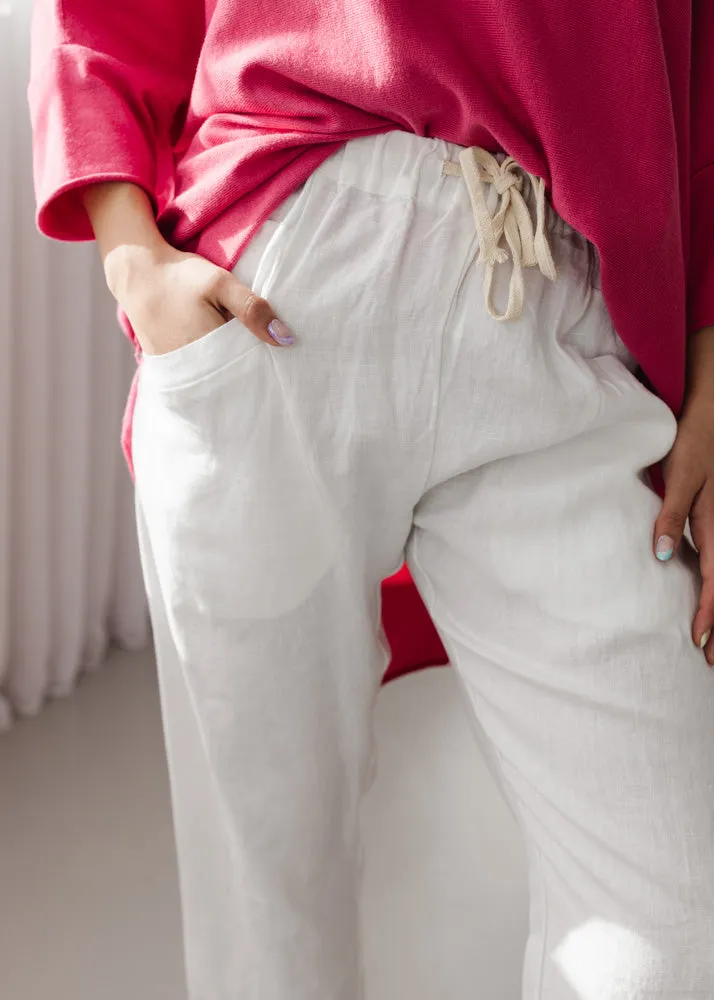 Luxe Pants in White