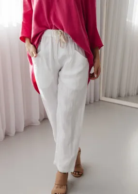 Luxe Pants in White