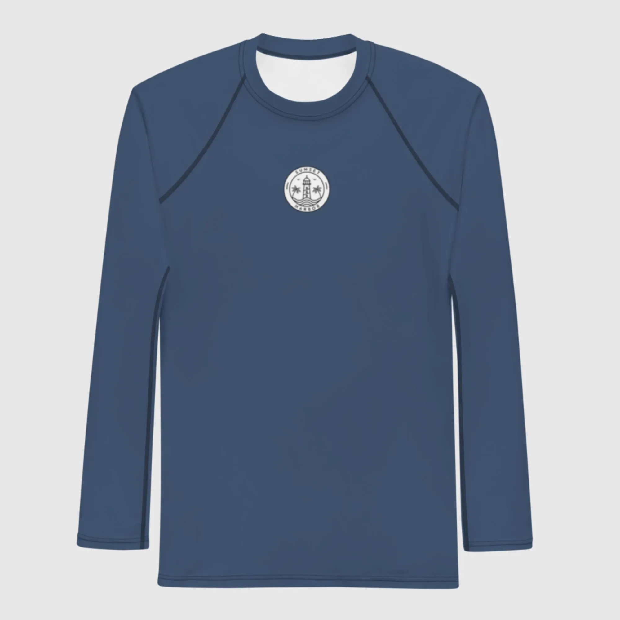 Men's Rash Guard - Dark Blue