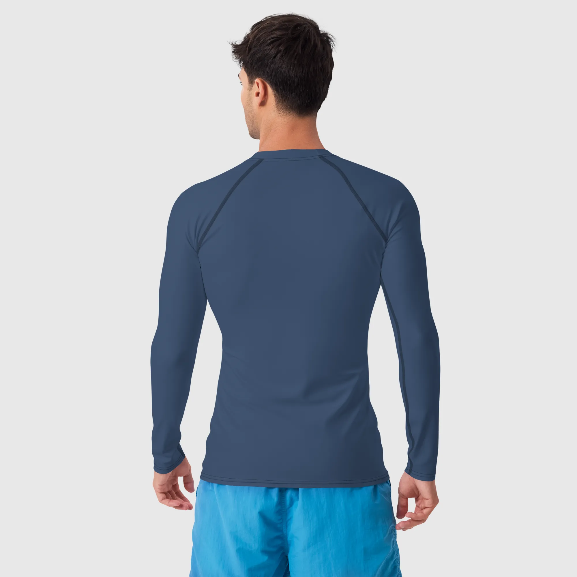 Men's Rash Guard - Dark Blue