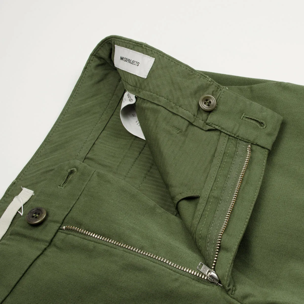 Norse Projects - Aros Regular Light Stretch Chinos - Ivy Green