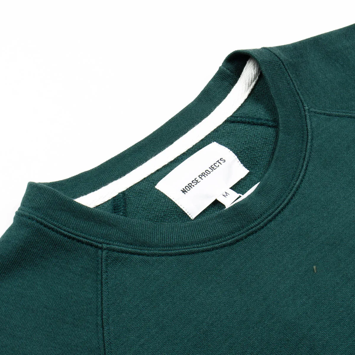 Norse Projects - Vorm Mercerised Sweatshirt - Verge Green