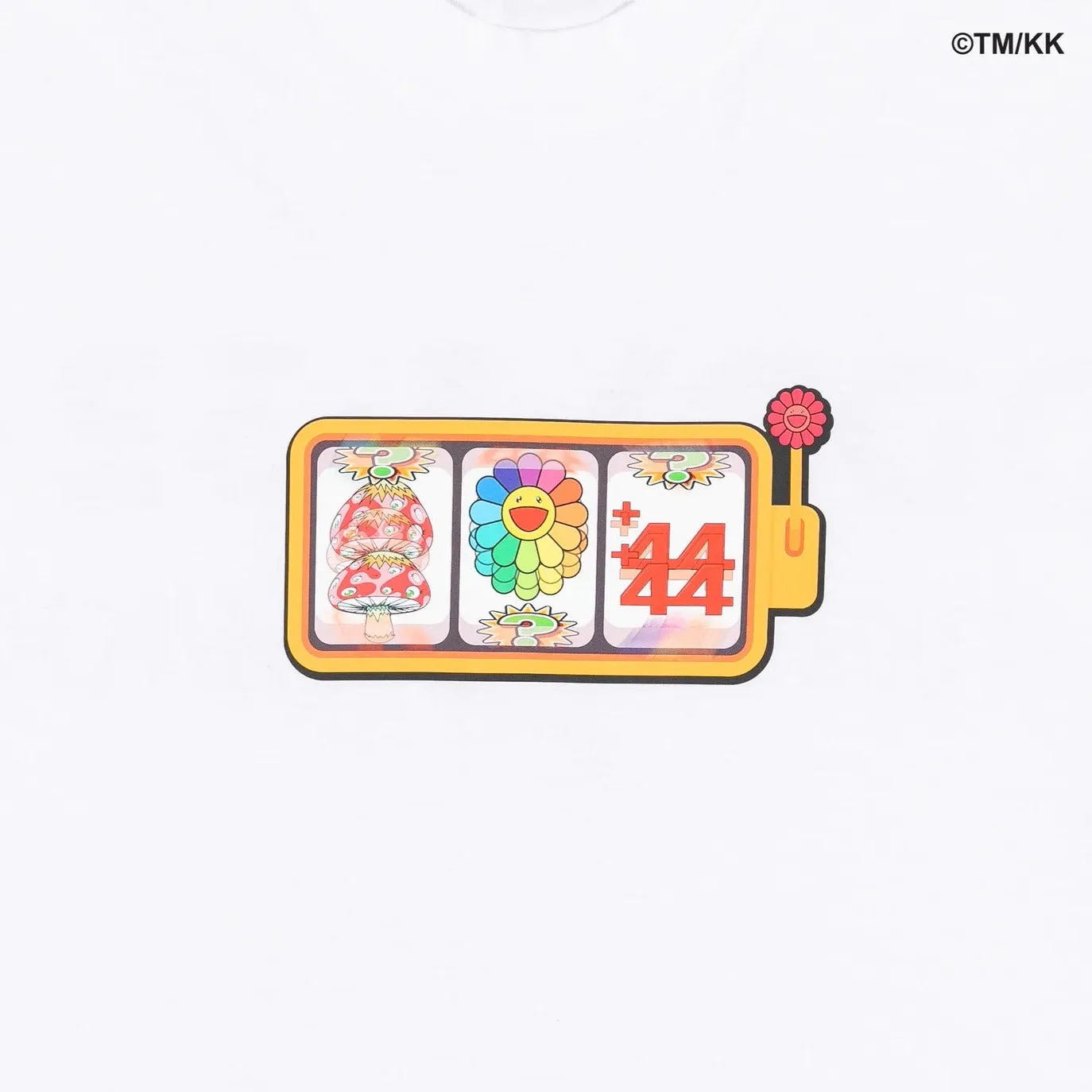 Plus 44 X Takashi Murakami Jackpot Tee White