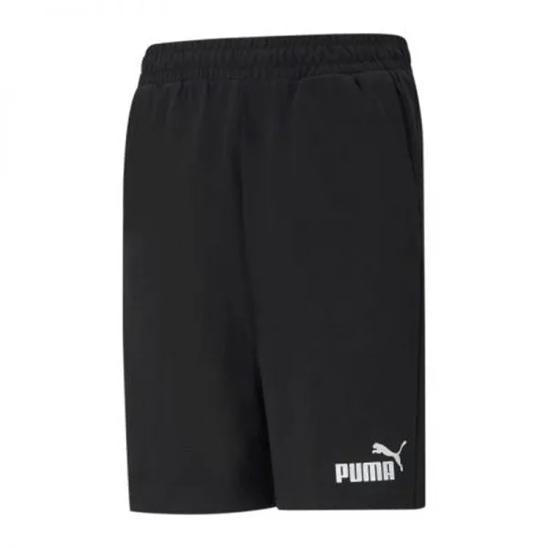 PUMA JUNIOR ESS JSY BLACK SHORT