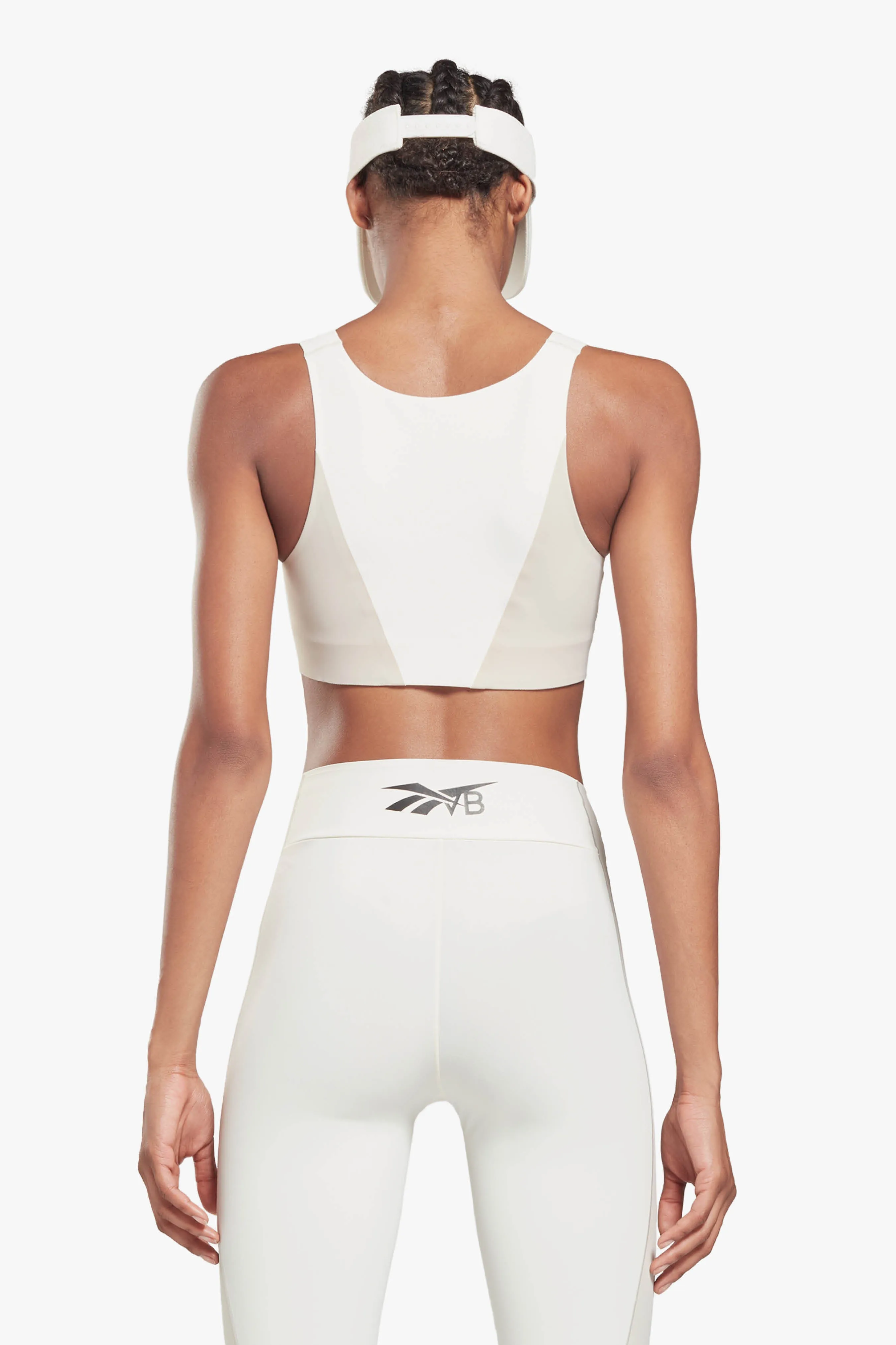 Reebok x VB Bonded Sports Bra in White