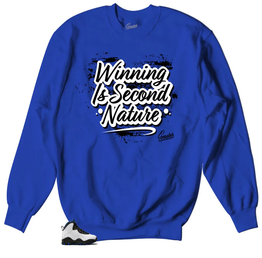 Retro 10 Orlando Sweater -Second Nature- Blue