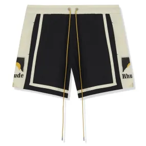 Rhude Moonlight Shorts Black Off White