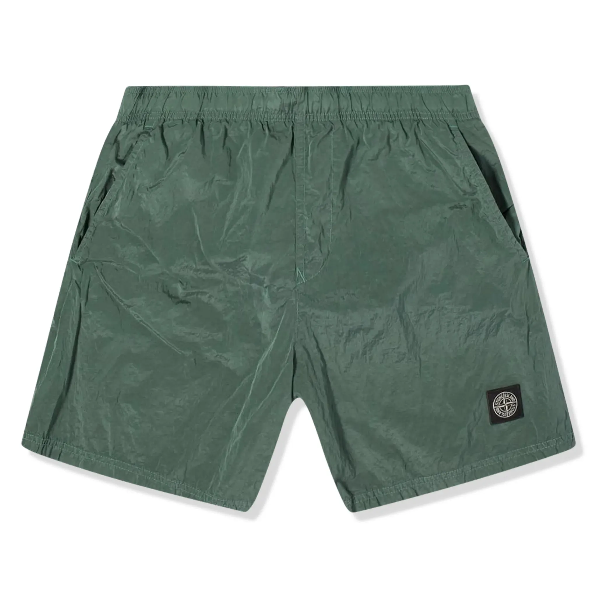 Stone Island Nylon Metal Green Swim Shorts