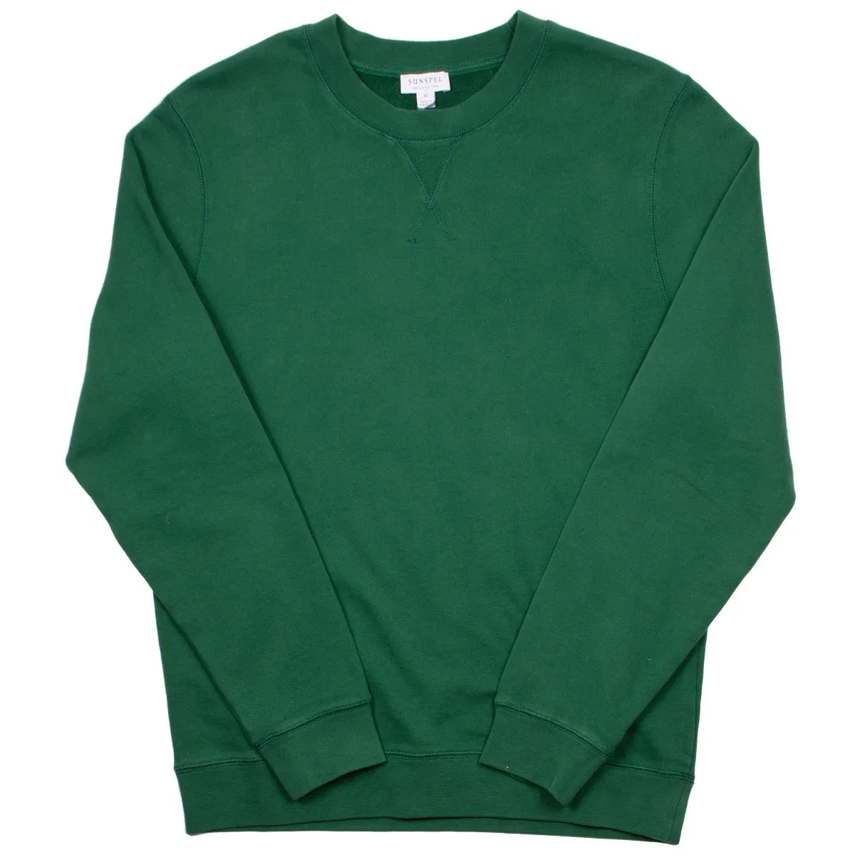 Sunspel - Loopback Sweatshirt - Kale