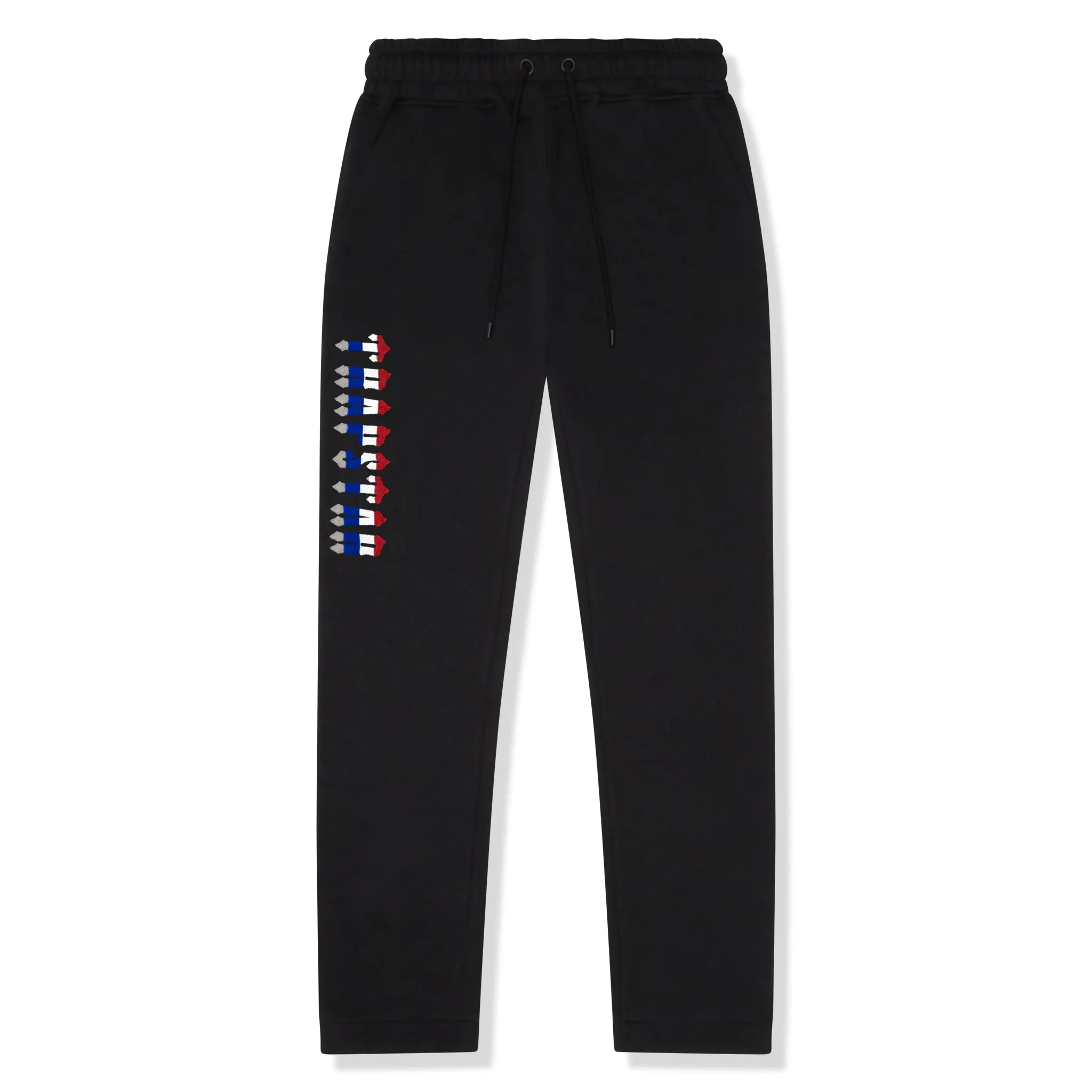 Trapstar Chenille Decoded 2.0 Hooded Tracksuit Black Revolution