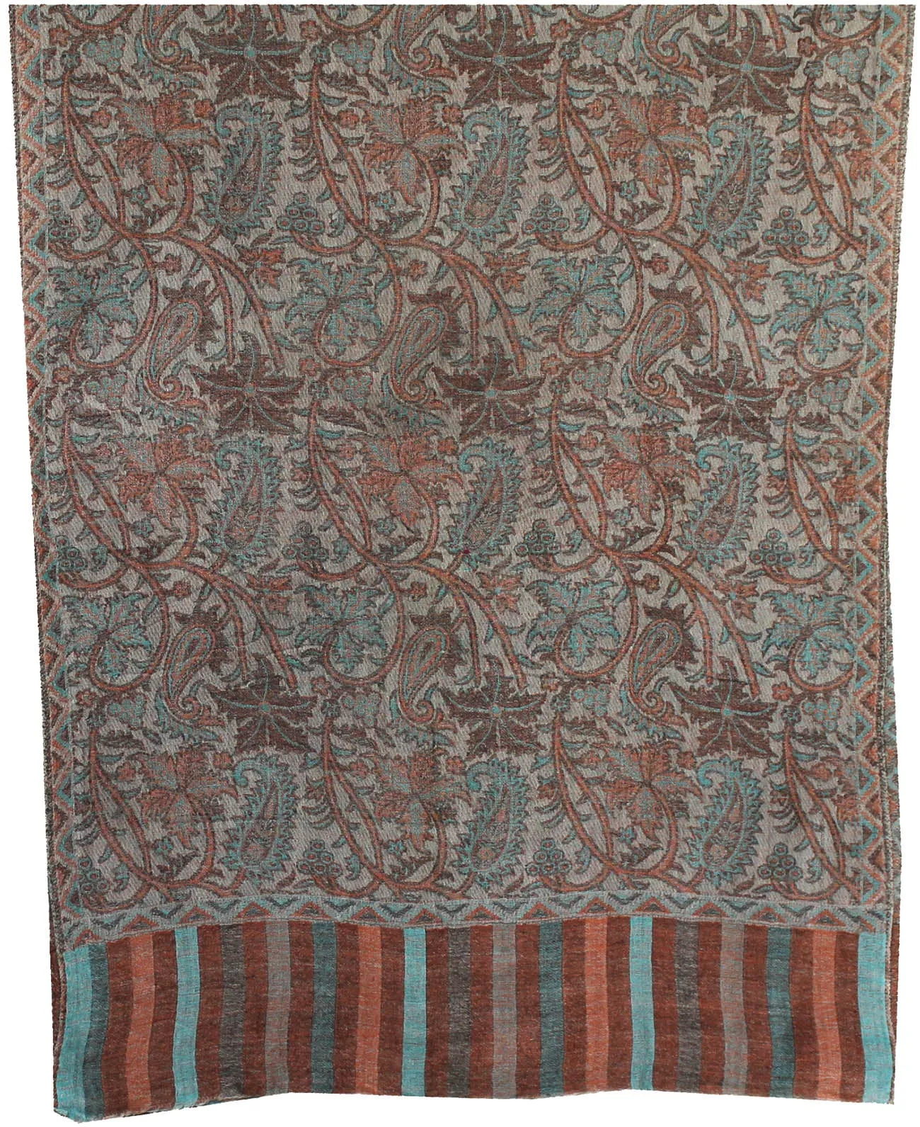 Women's Paisley Scarves Shawl Wool India Clothing (80 x 28 inches)